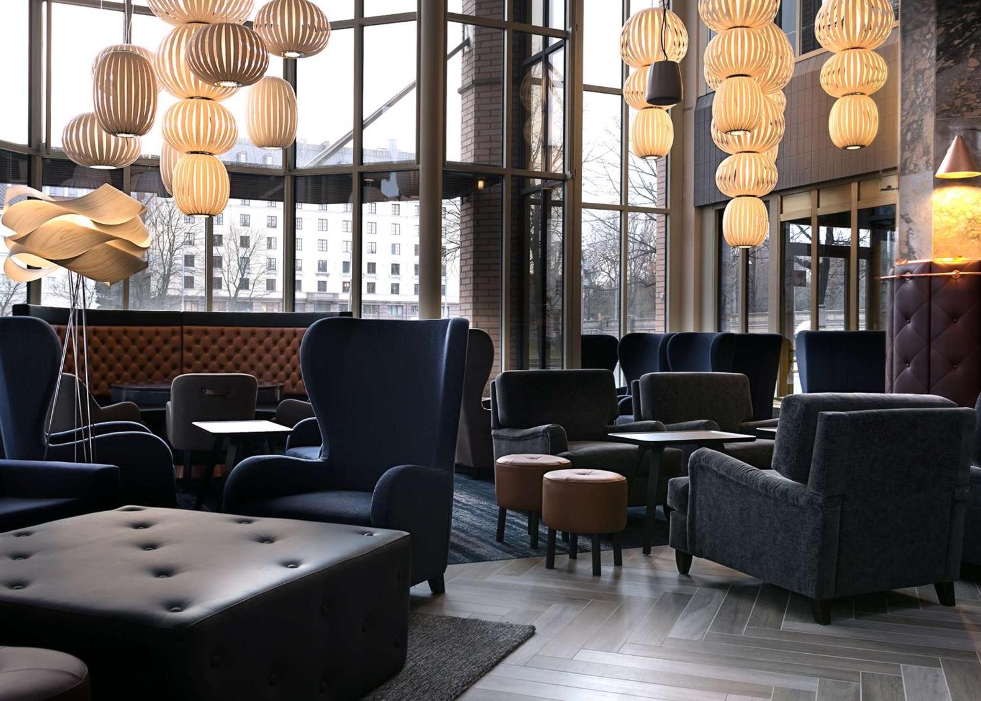 Hilton Helsinki Strand Exterior foto The interior of the hotel